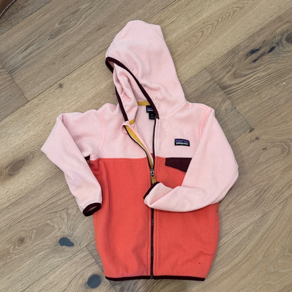 Patagonia Kids' Two-Tone Fleece Hoodie